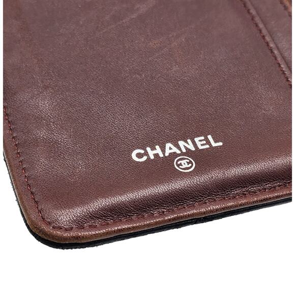 Chanel Black Quilted Lambskin Leather L Yen Continental Wallet - Preowned - Picture 5 of 7